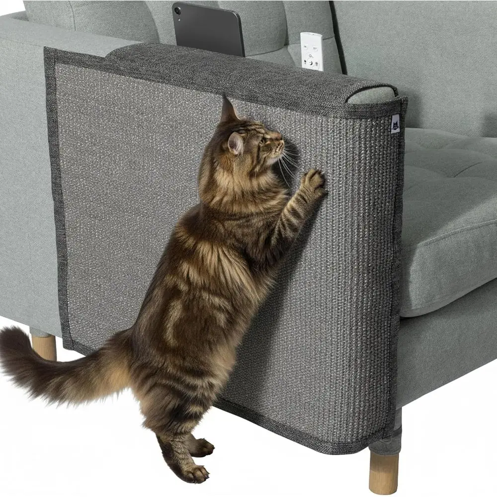Dual-Purpose Sisal Couch Guard - Adjustable Scratch-Resistant Furniture Protector for Cats
Dual-Purpose Sisal Couch Guard - Adjustable Scratch-Resistant Furniture Protector for Cats