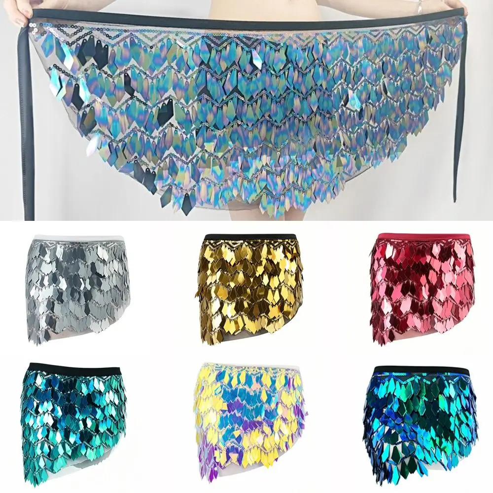 Holographic Sequin Sequin Mini Skirt Lace-Up Design Wrap Style Belly Dance Skirt Sparkly Finish Mini Length Hip Scarf Wrap
Holographic Sequin Sequin Mini Skirt Lace-Up Design Wrap Style Belly Dance Skirt Sparkly Finish Mini Length Hip Scarf Wrap