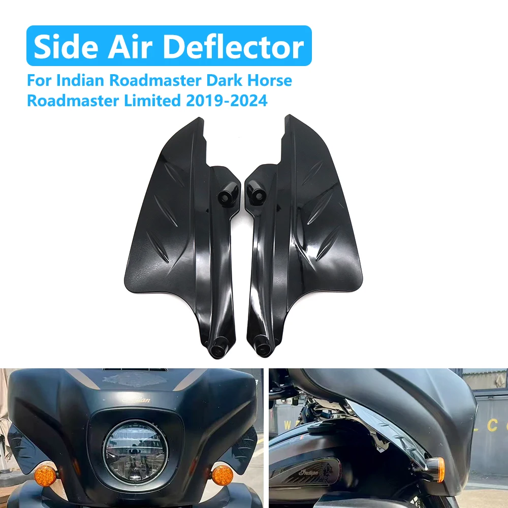 For Indian Roadmaster Dark Horse Roadmaster Limited 2019 2020 2021 2022-2024 Motorcycle Fairing Wings Wind Side Air Deflector
For Indian Roadmaster Dark Horse Roadmaster Limited 2019 2020 2021 2022-2024 Motorcycle Fairing Wings Wind Side Air Deflector