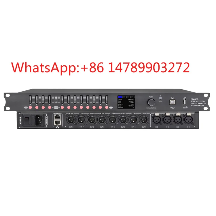 4 In 8 Out DSP Processor FIR Effects High Performance Professional Sound Equipment
4 In 8 Out DSP Processor FIR Effects High Performance Professional Sound Equipment