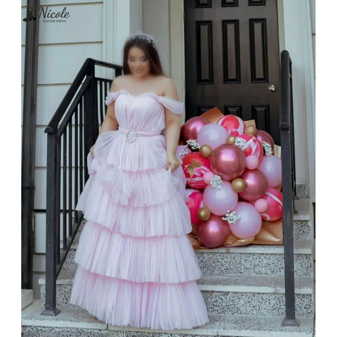 Nicole Evening Dresses Woman Elegant Party Dresses for Women Luxury Evening Dresses 2025 Custom Made Multi-layer Ball Gowns Prom
Nicole Evening Dresses Woman Elegant Party Dresses for Women Luxury Evening Dresses 2025 Custom Made Multi-layer Ball Gowns Prom