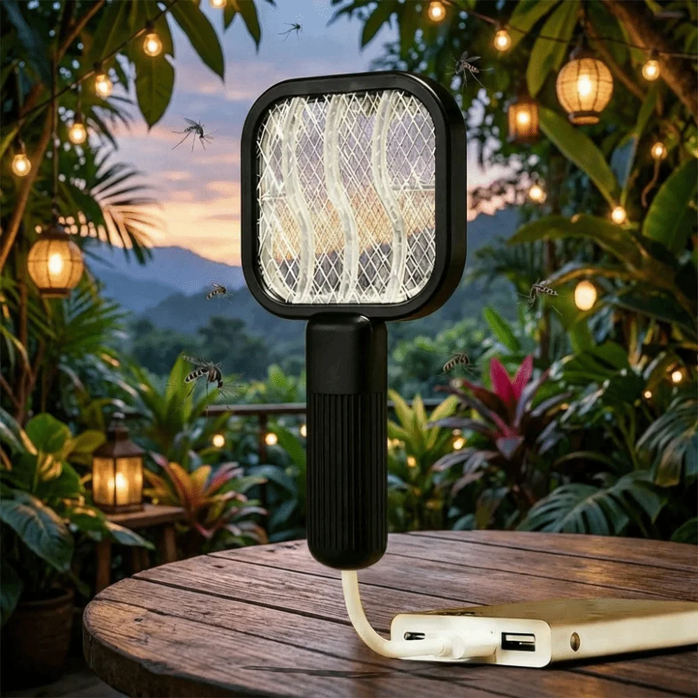 Fly Bug Zapper Mini USB Mosquito Swatter Portable Plastic Insect Racket Security Net Mosquito Killer Lamp Car Use
Fly Bug Zapper Mini USB Mosquito Swatter Portable Plastic Insect Racket Security Net Mosquito Killer Lamp Car Use
