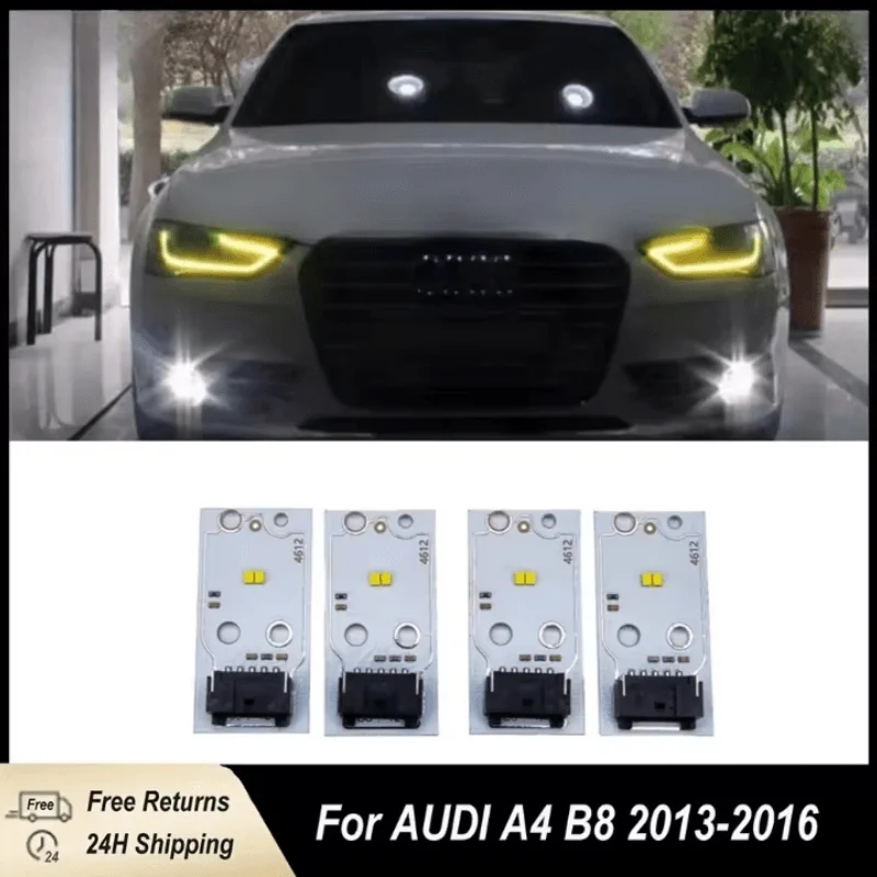 Yellow LED Boards for Audi A4 B8 Angel Eye Yellow Led Running Lights Module DRL Chip Upgrade for audi A4 2013 2014 2015 2016
Yellow LED Boards for Audi A4 B8 Angel Eye Yellow Led Running Lights Module DRL Chip Upgrade for audi A4 2013 2014 2015 2016