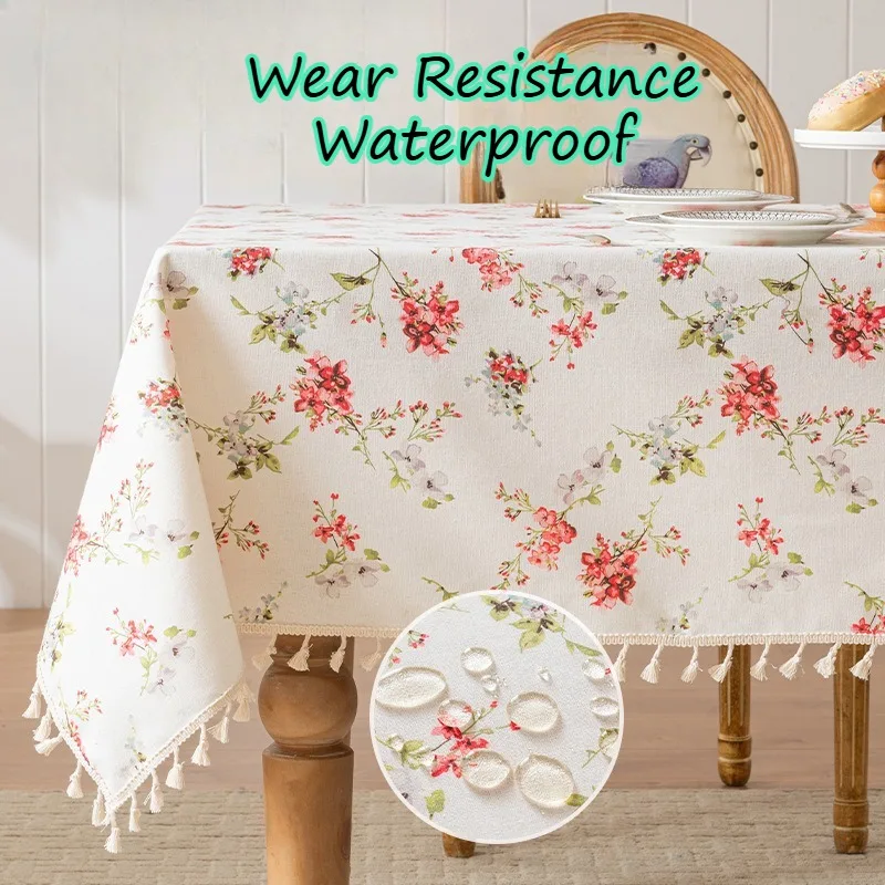 Table Cloth Brief Oilproof Water-proof Easy To Clean French Style Decorative Picnic Party Stain Resistance Cover Mechanical Wash
Table Cloth Brief Oilproof Water-proof Easy To Clean French Style Decorative Picnic Party Stain Resistance Cover Mechanical Wash