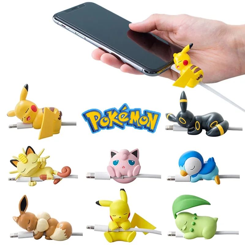 Pokemon USB Protector Kawaii Cable Cartoon Figure Protector for Charger Accessories for iphone Anime Figurine Toys Pikachu Eevee
Pokemon USB Protector Kawaii Cable Cartoon Figure Protector for Charger Accessories for iphone Anime Figurine Toys Pikachu Eevee
