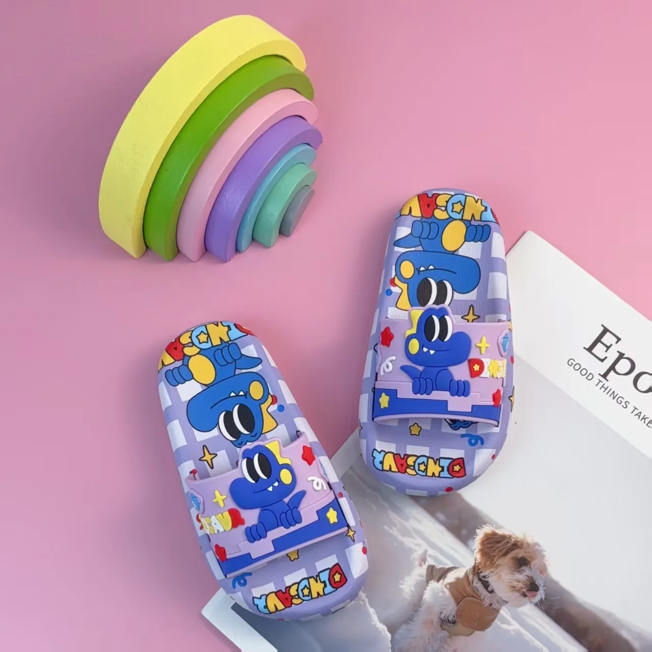 Children Summer Slippers Boy Girl Beach Shoes Outdoor Home Use Dinosaur Non-slip Slipper Kids Students Bathroom Cartoon Sandals
Children Summer Slippers Boy Girl Beach Shoes Outdoor Home Use Dinosaur Non-slip Slipper Kids Students Bathroom Cartoon Sandals