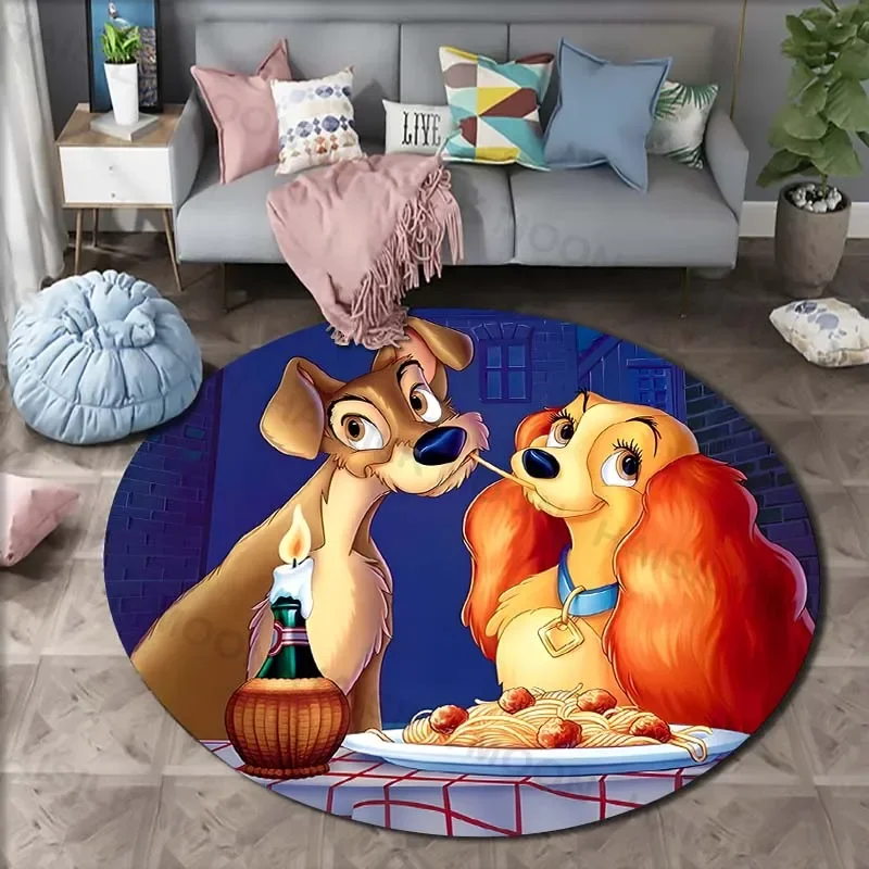 5 размеров, круглый ковер с принтом «леди и пятки» Disney, ковер для гостиной, спальни, стола и стула, декоративный ковер и ковер в подарок
5 размеров, круглый ковер с принтом «леди и пятки» Disney, ковер для гостиной, спальни, стола и стула, декоративный ковер и ковер в подарок