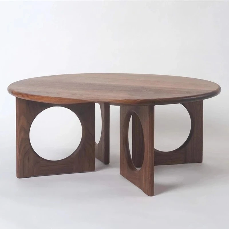 TTSimple Журнальный столик из орехового дерева во французском стиле ретро из массива дерева, простой круглый круглый креативный дом для маленькой квартиры, элитный
TTSimple Журнальный столик из орехового дерева во французском стиле ретро из массива дерева, простой круглый круглый креативный дом для маленькой квартиры, элитный