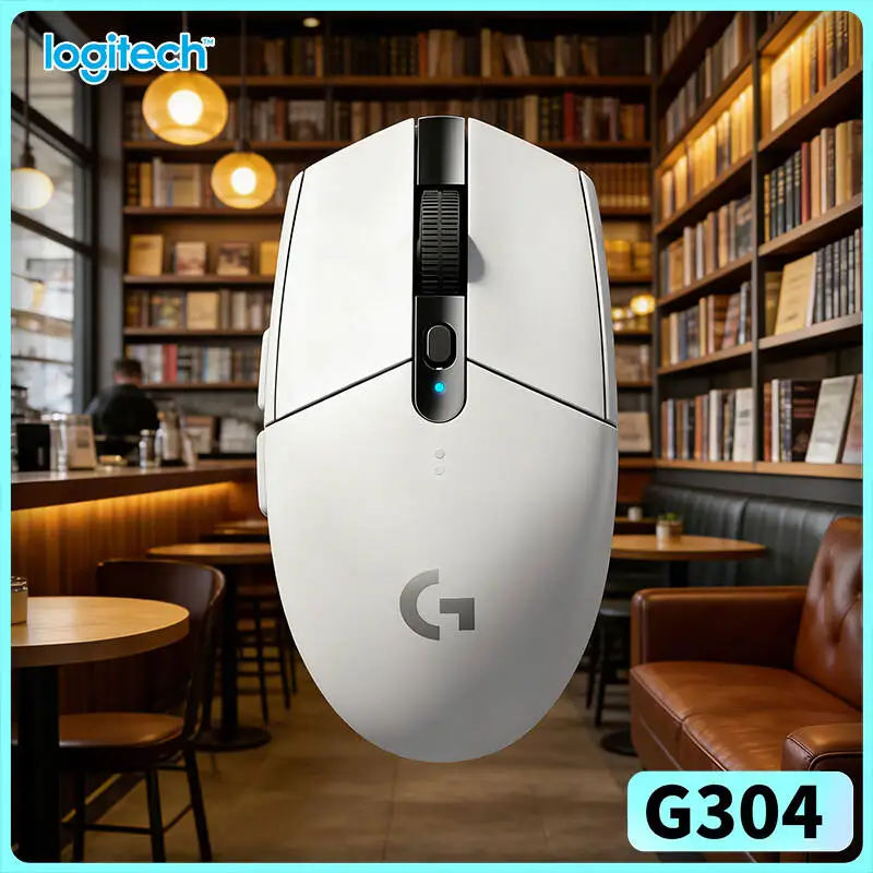 Logitech G304 LIGHTSPEED Wireless Gaming Mouse 12000 DPI HERO Sensor 1ms Latency 250hr Battery Stable Grip Casual Gamers
Logitech G304 LIGHTSPEED Wireless Gaming Mouse 12000 DPI HERO Sensor 1ms Latency 250hr Battery Stable Grip Casual Gamers