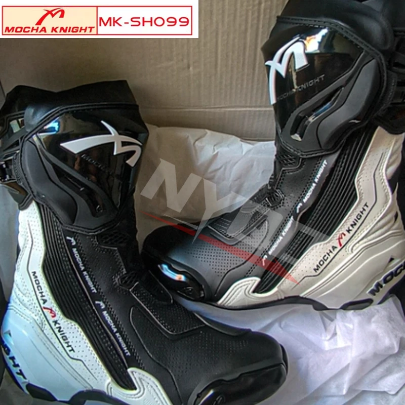 Мотоботы BENKIA SH009 двухслойные водонепроницаемые для трека, с сертификацией CE, профессиональные гоночные, высокого качества
Мотоботы BENKIA SH009 двухслойные водонепроницаемые для трека, с сертификацией CE, профессиональные гоночные, высокого качества