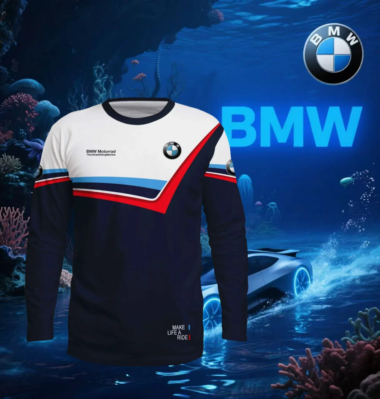 Лето 2025 г., хит продаж, гоночная одежда BMW, мужская быстросохнущая футболка с длинными рукавами, мотоциклетная повседневная дышащая свободная модная одежда Y2K
Лето 2025 г., хит продаж, гоночная одежда BMW, мужская быстросохнущая футболка с длинными рукавами, мотоциклетная повседневная дышащая свободная модная одежда Y2K