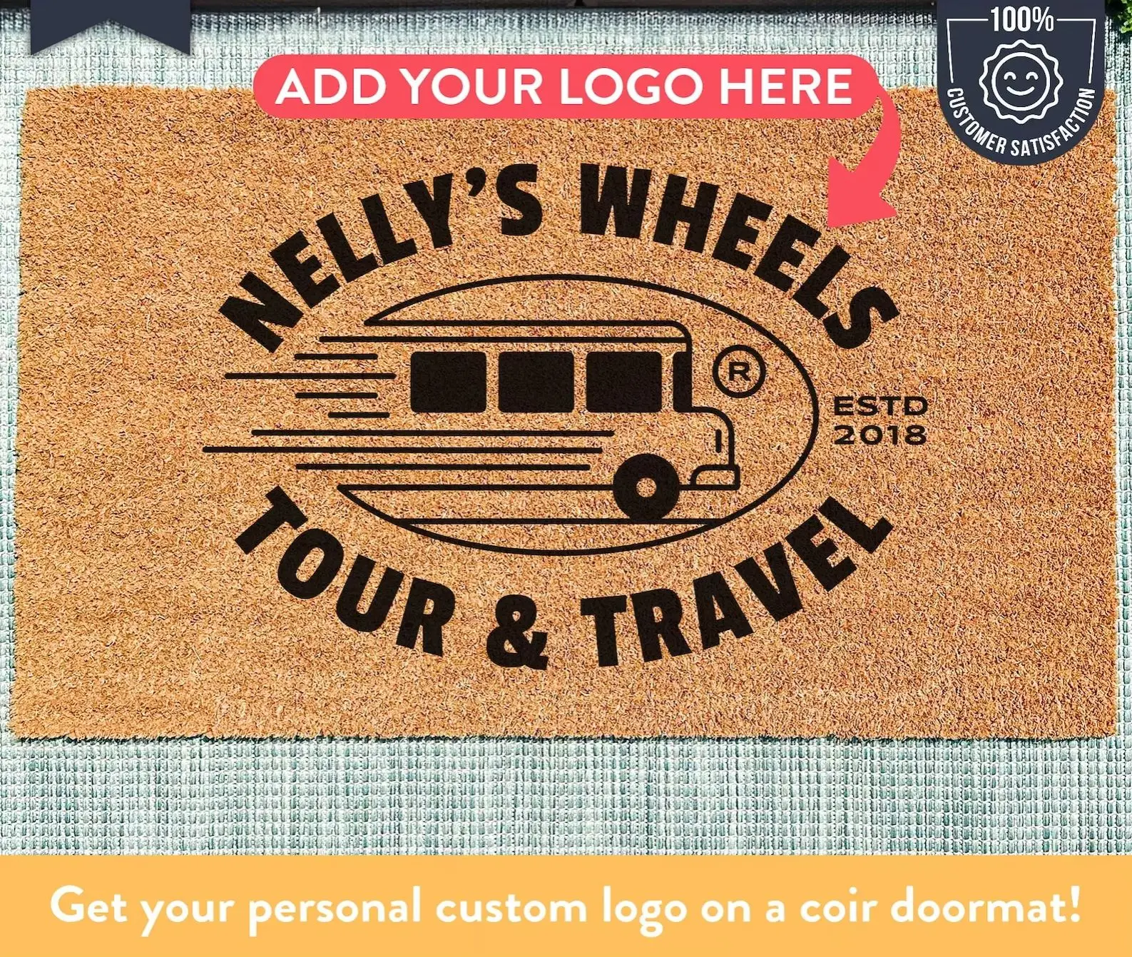 Your Custom Design Here Doormat Family Name Business Logo Create Your Own Design Welcome Mat Anti-slip Absorbent Stylish doormat
Your Custom Design Here Doormat Family Name Business Logo Create Your Own Design Welcome Mat Anti-slip Absorbent Stylish doormat