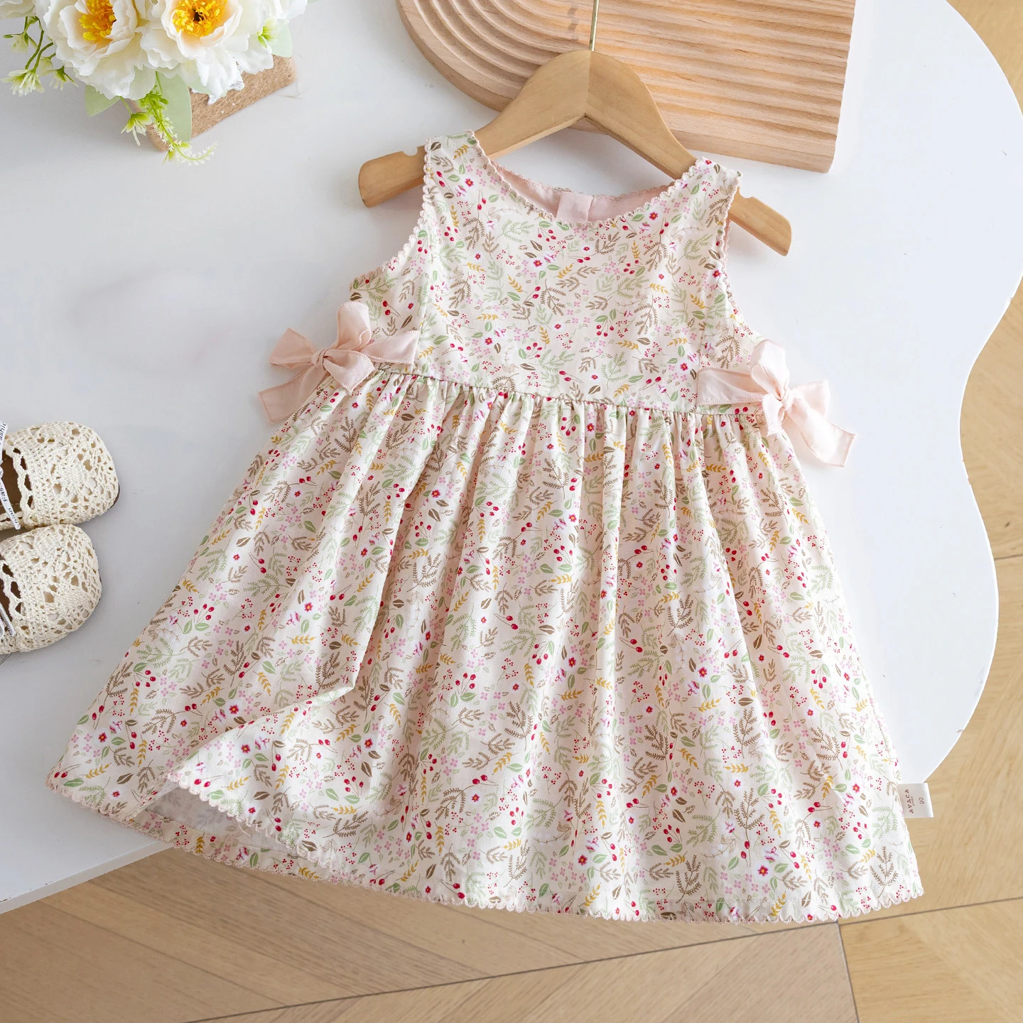 Girl's Summer Floral Tank Dress Baby Girls O-neck Sleeveless Princess Dresses Korean Kids Soft Breathable A-line Dress
Girl's Summer Floral Tank Dress Baby Girls O-neck Sleeveless Princess Dresses Korean Kids Soft Breathable A-line Dress