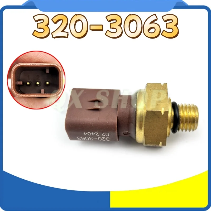 320-3063 Подходит для Caterpillar E320D2, E323D2, E320GC C6.4 Perkins Датчик атмосферного давления моторного масла и топлива 3203062
320-3063 Подходит для Caterpillar E320D2, E323D2, E320GC C6.4 Perkins Датчик атмосферного давления моторного масла и топлива 3203062