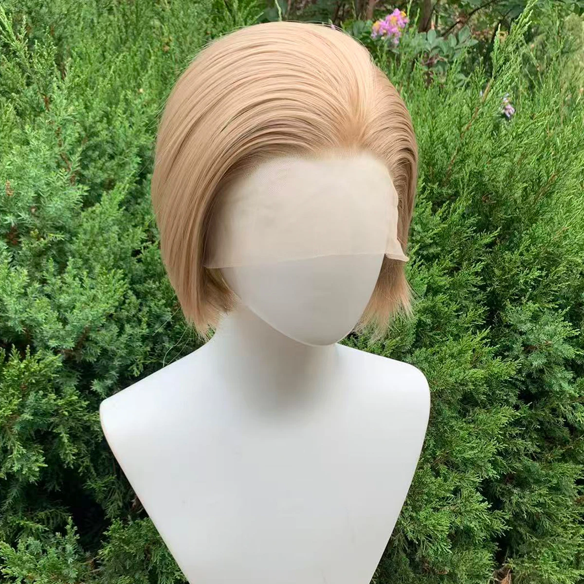 Ash Blonde Short Wigs for Women Synthetic Lace Front Wig 13×4 Glueless Natural Straight Bob Cut Lace Wig Short Cosplay Wigs 8"
Ash Blonde Short Wigs for Women Synthetic Lace Front Wig 13×4 Glueless Natural Straight Bob Cut Lace Wig Short Cosplay Wigs 8"