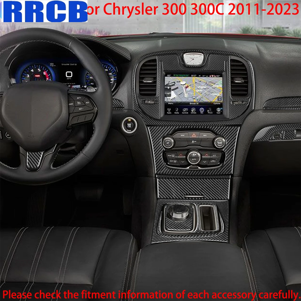 For Chrysler 300 300C 2015-2023 Car Accessories Carbon Fiber Center Console Gear Shift Dashboard Air Outlet Cover Stickers Trim
For Chrysler 300 300C 2015-2023 Car Accessories Carbon Fiber Center Console Gear Shift Dashboard Air Outlet Cover Stickers Trim