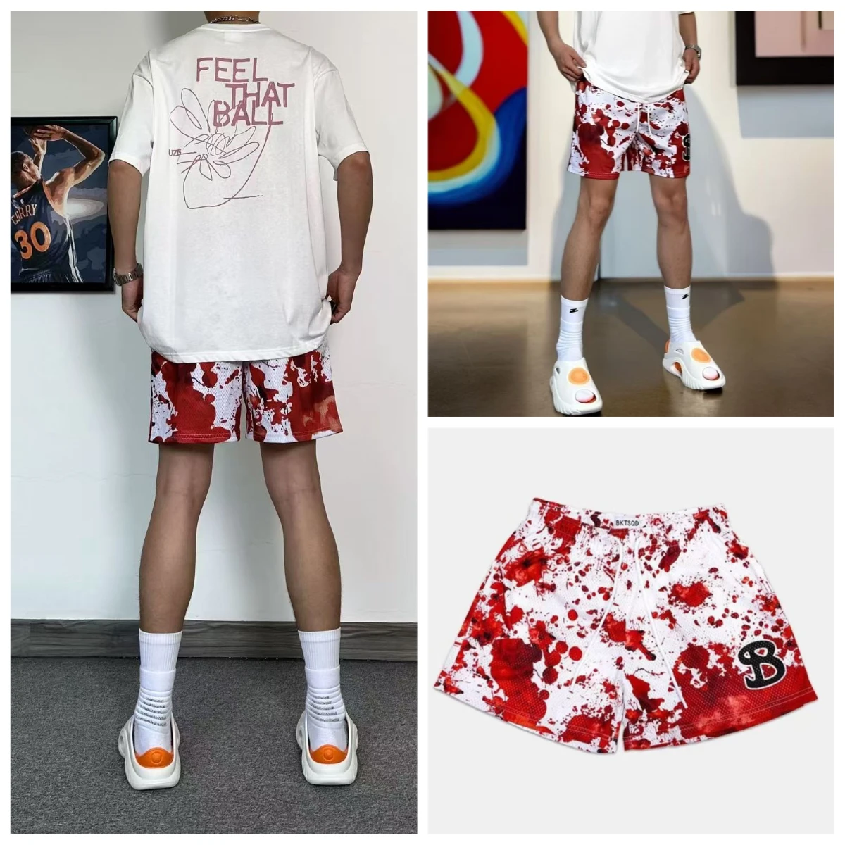 Hot-selling American Trendy Brand Training Shorts Men's/women Mesh Quick-drying Four-knee Basketball Running Beach Sports Shorts
Hot-selling American Trendy Brand Training Shorts Men's/women Mesh Quick-drying Four-knee Basketball Running Beach Sports Shorts
