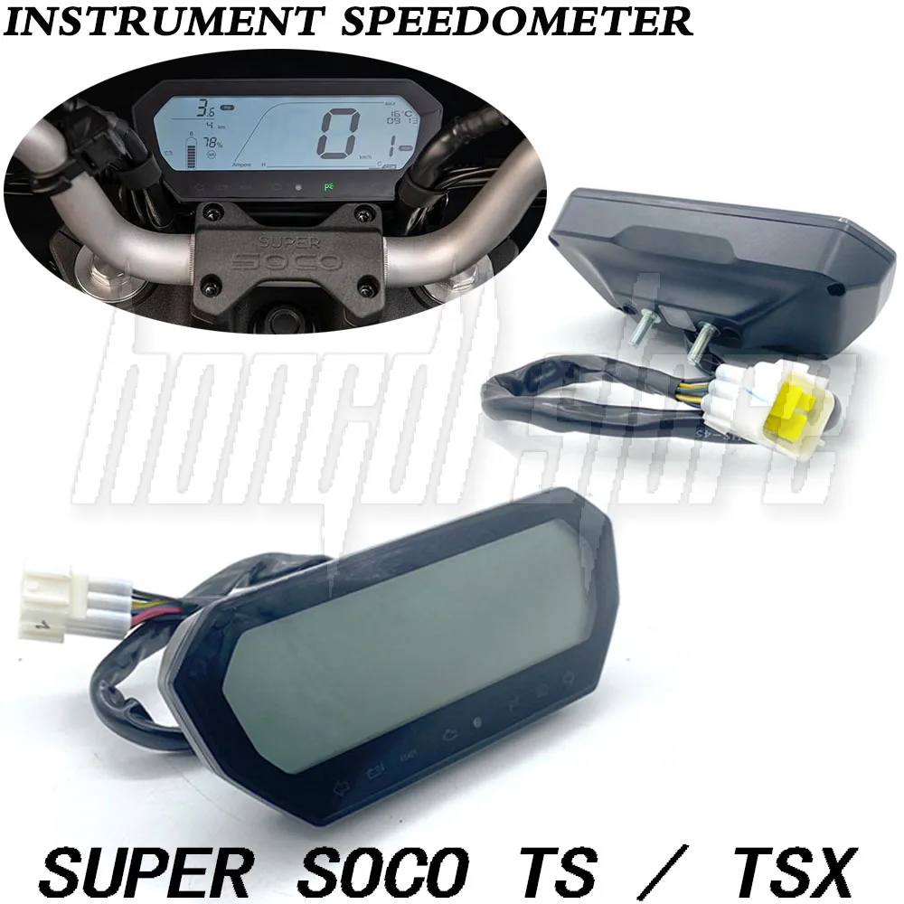 New For Super SOCO TS TSX Original Motorcycle Display Instrument Speedometer display screen Fit SOCO Ts TSX
New For Super SOCO TS TSX Original Motorcycle Display Instrument Speedometer display screen Fit SOCO Ts TSX