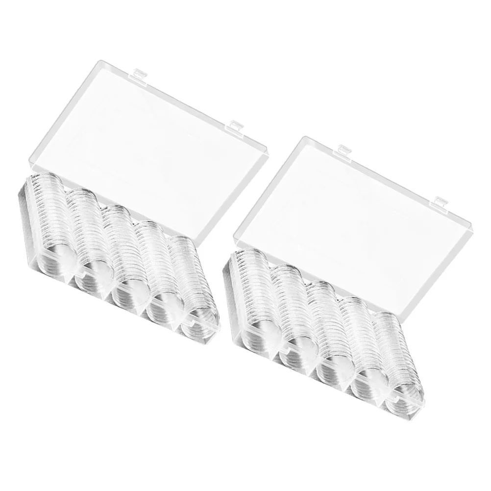 2Sets Transparent Coin Holder 30Mm Precision Plastic Capsules for Safe Storage and Display of Coins Dollar
2Sets Transparent Coin Holder 30Mm Precision Plastic Capsules for Safe Storage and Display of Coins Dollar