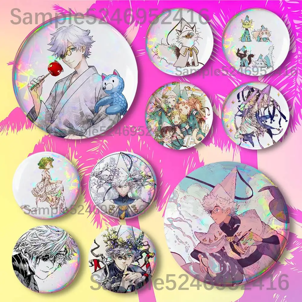 W-Witch Hat Atelier Laser Badge Round Creative Pins Brooch Niche Design Brooch for Backpack Lapel Pins Accessories
W-Witch Hat Atelier Laser Badge Round Creative Pins Brooch Niche Design Brooch for Backpack Lapel Pins Accessories