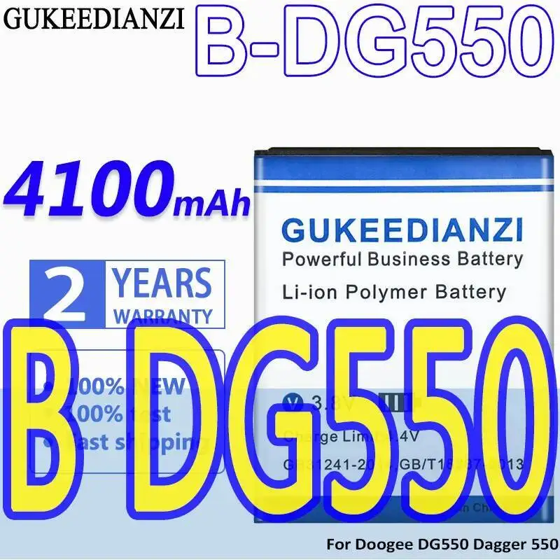 Долговечный аккумулятор для мобильного телефона B-DG550 емкостью 4100 мАч для Doogee DG550 550 B
Долговечный аккумулятор для мобильного телефона B-DG550 емкостью 4100 мАч для Doogee DG550 550 B