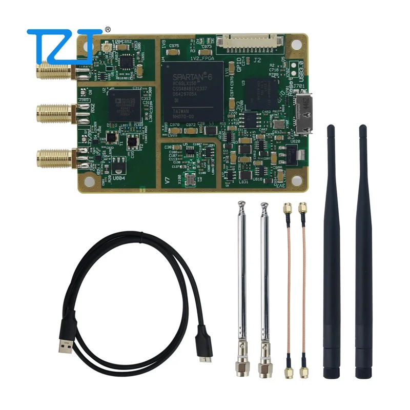 TZT USRP B205-mini-i SDR Программно-конфигурируемая радиочастотная макетная плата 50 МГц-6 ГГц поддерживает совместим с источником UHD
TZT USRP B205-mini-i SDR Программно-конфигурируемая радиочастотная макетная плата 50 МГц-6 ГГц поддерживает совместим с источником UHD