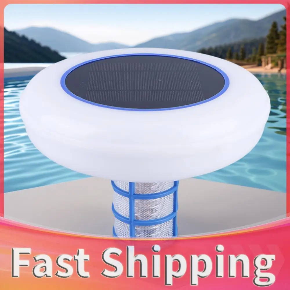 Solar Pool Ionizer 7-Colored LED Light Copper Pool Ionizer Floater Pool Cleaning Purifier for Above Ground Pool Up To 35.000 Gal
Solar Pool Ionizer 7-Colored LED Light Copper Pool Ionizer Floater Pool Cleaning Purifier for Above Ground Pool Up To 35.000 Gal