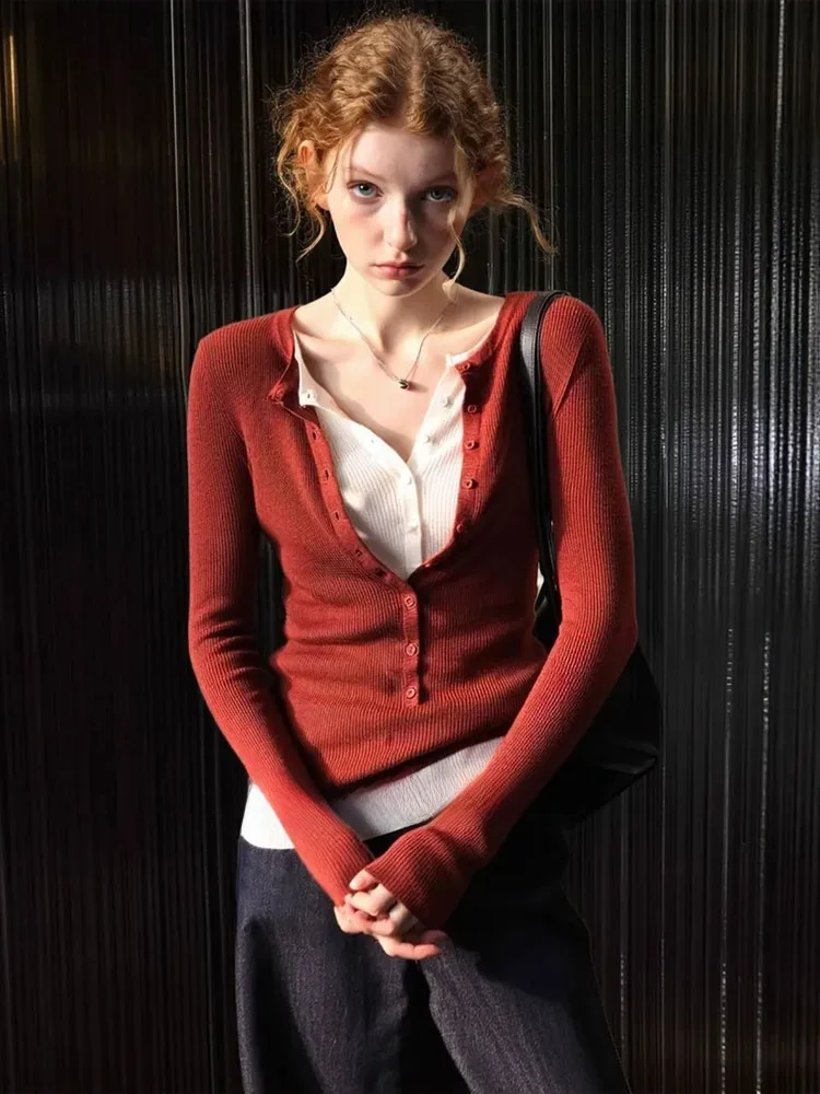 ZhuoZhi Sexy Slim Fit Button up f Open T-irt Faionable White Enhancing Autumn New Arrival Women's Commute Sle Top
ZhuoZhi Sexy Slim Fit Button up f Open T-irt Faionable White Enhancing Autumn New Arrival Women's Commute Sle Top