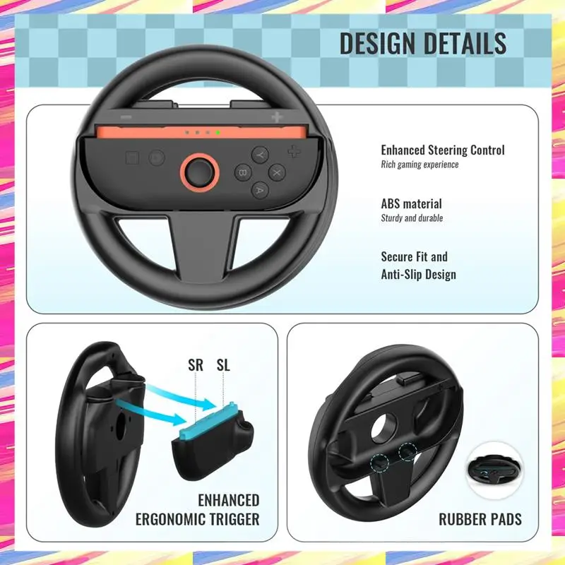AIAI For Switch 2 Host Grip Protective Case &Storage Bag& Charging Base &Wireless Game Steering Wheel For NS Switch 2
AIAI For Switch 2 Host Grip Protective Case &Storage Bag& Charging Base &Wireless Game Steering Wheel For NS Switch 2