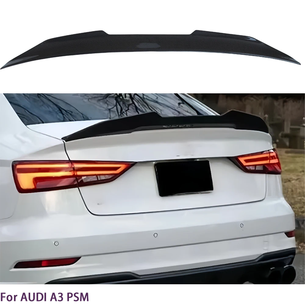 For AUDI A3 S3 RS3 8V PSM Style Real Carbon Fiber Material Rear Spoiler Trunk Wing 2013-2020
For AUDI A3 S3 RS3 8V PSM Style Real Carbon Fiber Material Rear Spoiler Trunk Wing 2013-2020