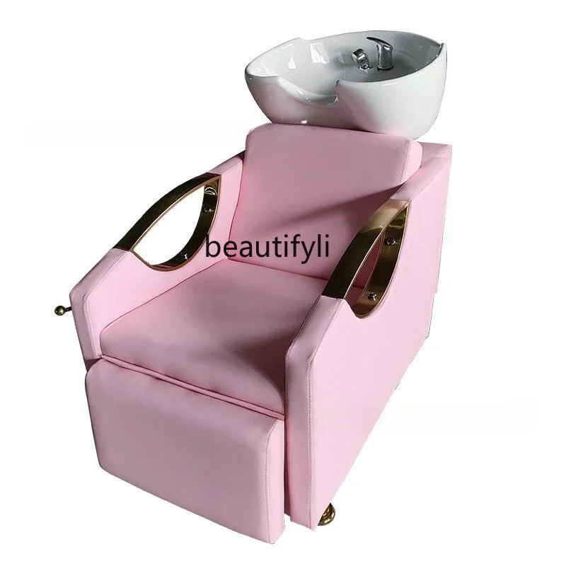 Special Offer Modern Hair Saloon Dedicated Shampoo Chair High-End Lying Half Punch Bed Light Luxury Shampoo Flushing Bed
Special Offer Modern Hair Saloon Dedicated Shampoo Chair High-End Lying Half Punch Bed Light Luxury Shampoo Flushing Bed