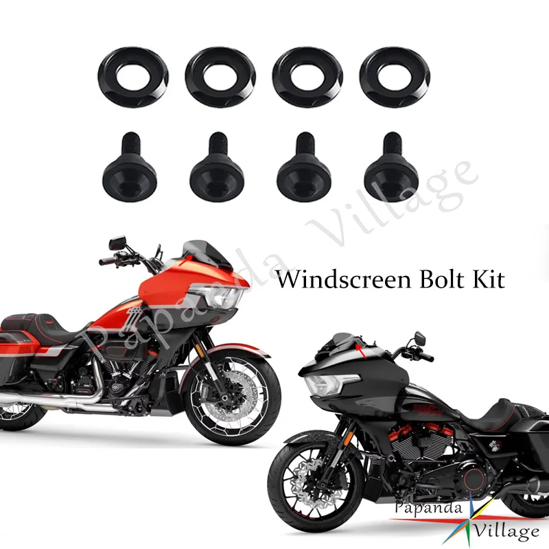 Motorcycle Accessories Windshield Bolt Set For Harley Touring Road Glide 2023-2024 Windshield Hardware Mounting Screw Kit
Motorcycle Accessories Windshield Bolt Set For Harley Touring Road Glide 2023-2024 Windshield Hardware Mounting Screw Kit