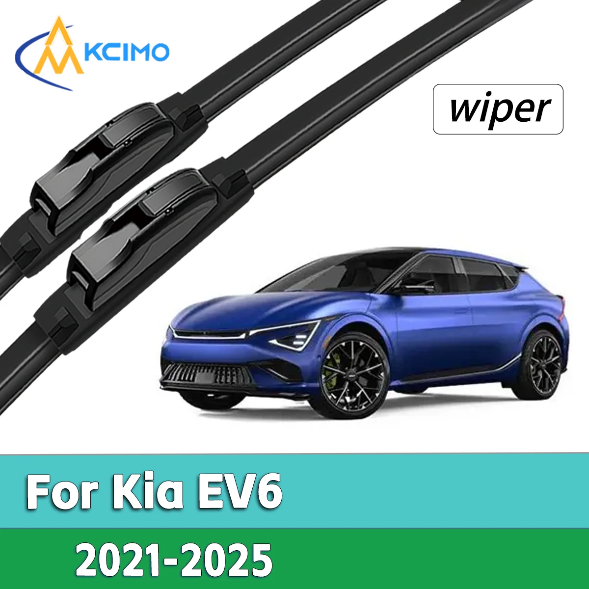 Front Windshield Wiper Blades For Kia EV6 2021-2025 All Weather Silent Streak Free Rubber Window Wiper Replacement
Front Windshield Wiper Blades For Kia EV6 2021-2025 All Weather Silent Streak Free Rubber Window Wiper Replacement