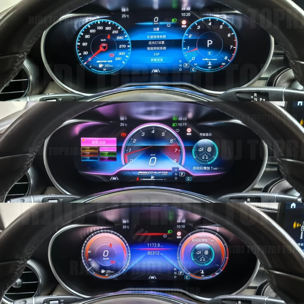 12.3" Car Dashboard CarPlay Digital For Mercedes Benz C GLC W205 A W176 GLA X156 CLA X117 B E 2013-2022 Meter Instrument Cluster
12.3" Car Dashboard CarPlay Digital For Mercedes Benz C GLC W205 A W176 GLA X156 CLA X117 B E 2013-2022 Meter Instrument Cluster