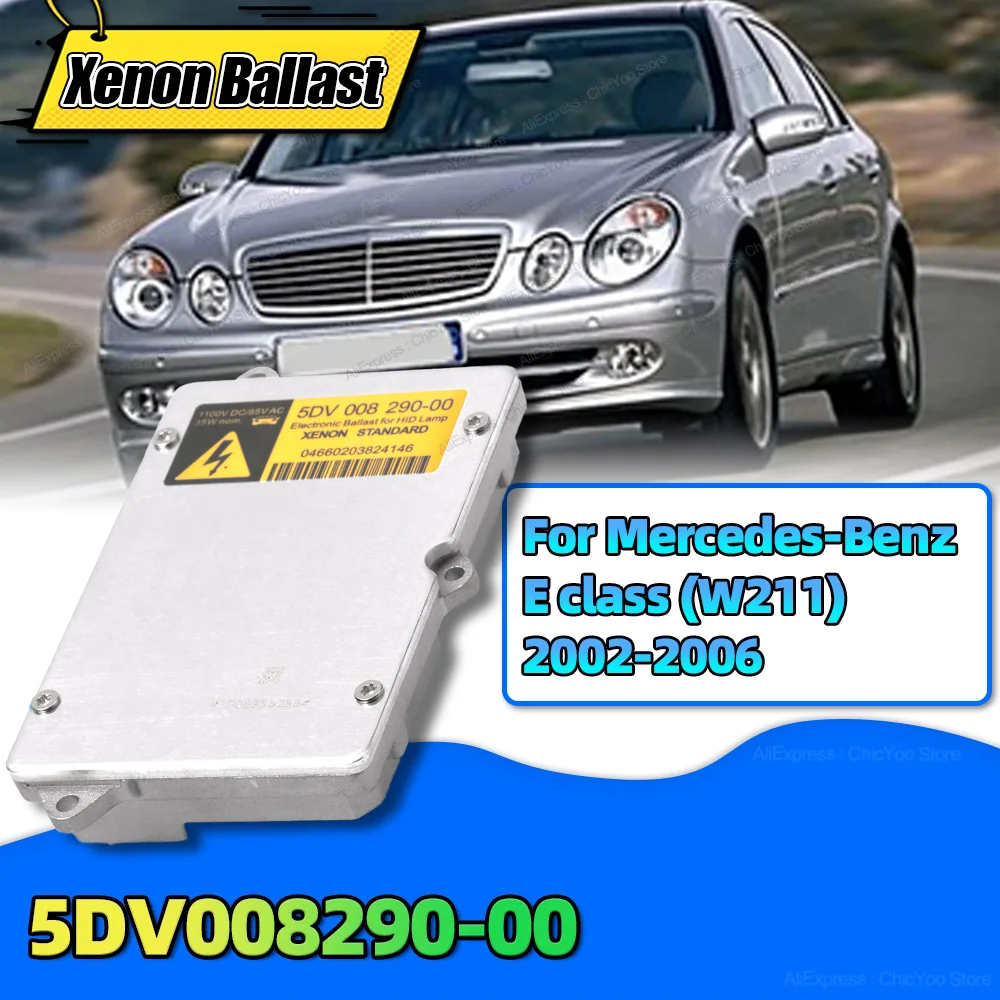 Модуль ксенонового блока 5DV008290, 5DV008290-00, балласт для HID фары Mercedes Benz E class W211, 2002, 2003, 2004, 2005, 2006
Модуль ксенонового блока 5DV008290, 5DV008290-00, балласт для HID фары Mercedes Benz E class W211, 2002, 2003, 2004, 2005, 2006