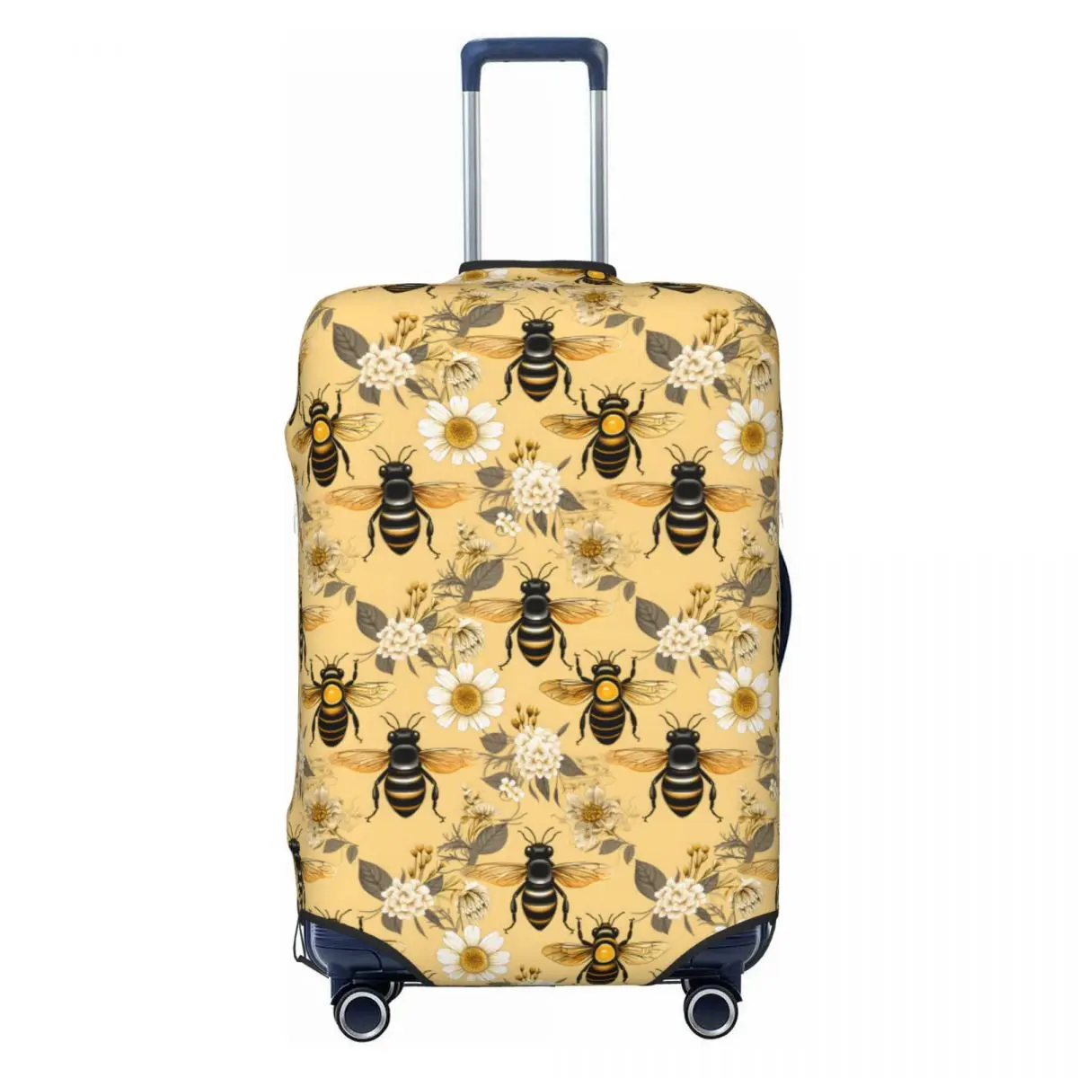 Honeycomb And Bee Pattern Travel Luggage Cover Washable Suitcase Cover Protector Fit 18-32 Inch 
Honeycomb And Bee Pattern Travel Luggage Cover Washable Suitcase Cover Protector Fit 18-32 Inch