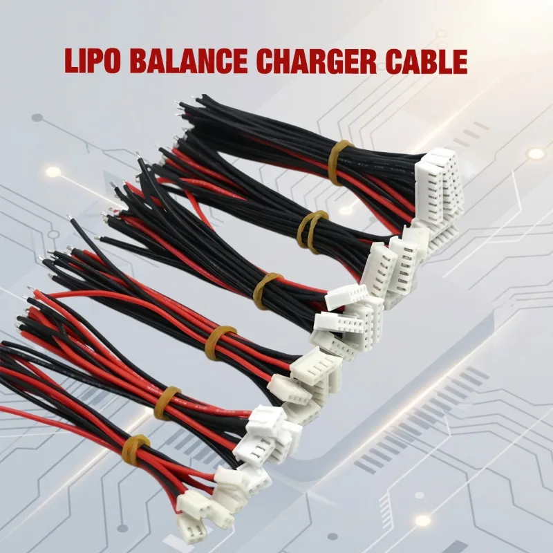 5pcs/lot 1S 2S 3S 4S 5S 6S Lipo Battery Balance Charger Cable IMAX B6 Connector Plug Wire Wholesale
5pcs/lot 1S 2S 3S 4S 5S 6S Lipo Battery Balance Charger Cable IMAX B6 Connector Plug Wire Wholesale