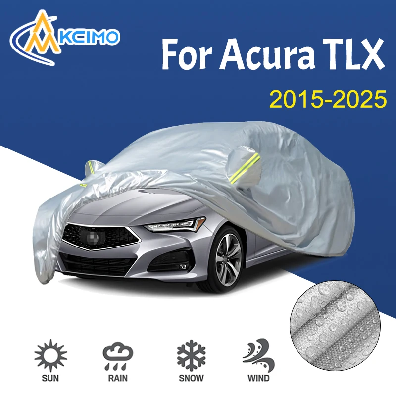190T Car Cover Outdoor Sunshade Snow Sun UV Protection Four Seasons Car exterior accessories For Acura TLX 2015-2025
190T Car Cover Outdoor Sunshade Snow Sun UV Protection Four Seasons Car exterior accessories For Acura TLX 2015-2025