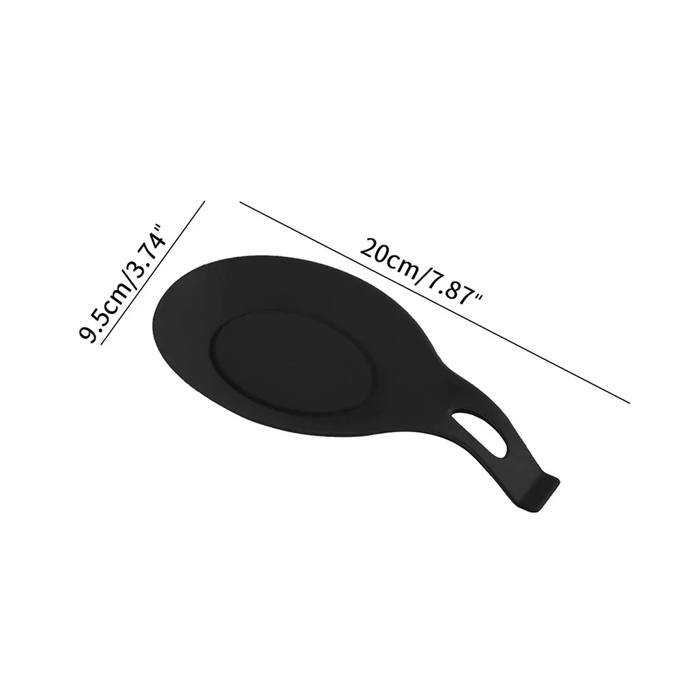【Hot sales】Silicone Spoon Rest Spatula Holder Heat Resistant Utensil Placemat Tray Kitchen Tools
【Hot sales】Silicone Spoon Rest Spatula Holder Heat Resistant Utensil Placemat Tray Kitchen Tools