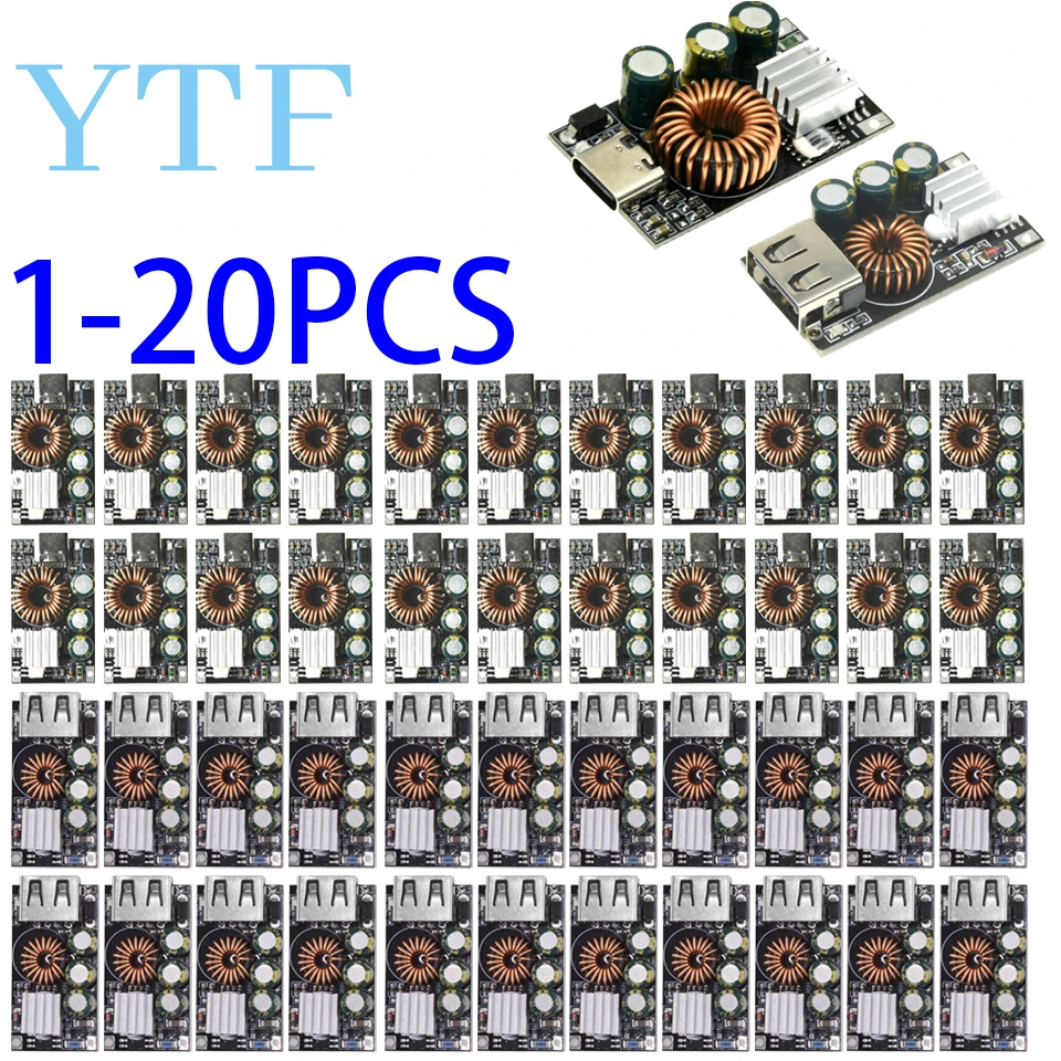 1-20PCS QC3.0 Fast Charger DC 5-32V 24W Step-down Module For Emergency Charging Of Mobile Phone For Apple Huawei MTK Samsung DIY
1-20PCS QC3.0 Fast Charger DC 5-32V 24W Step-down Module For Emergency Charging Of Mobile Phone For Apple Huawei MTK Samsung DIY