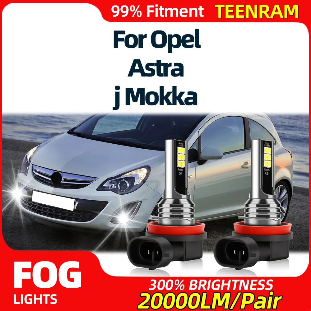 60W Auto LED Fog Lamps Bulbs 20000LM Super Bright Car Fog Lights 6000K White Plug And Play 12V 24V For Opel Astra j Mokka
60W Auto LED Fog Lamps Bulbs 20000LM Super Bright Car Fog Lights 6000K White Plug And Play 12V 24V For Opel Astra j Mokka