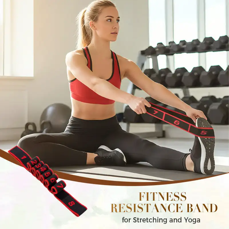 Yoga Stretch Resistance Bands Dance Resistance Band Digital Elasticity Adult High Elasticity Multi-Segment Belt Fitness Products
Yoga Stretch Resistance Bands Dance Resistance Band Digital Elasticity Adult High Elasticity Multi-Segment Belt Fitness Products