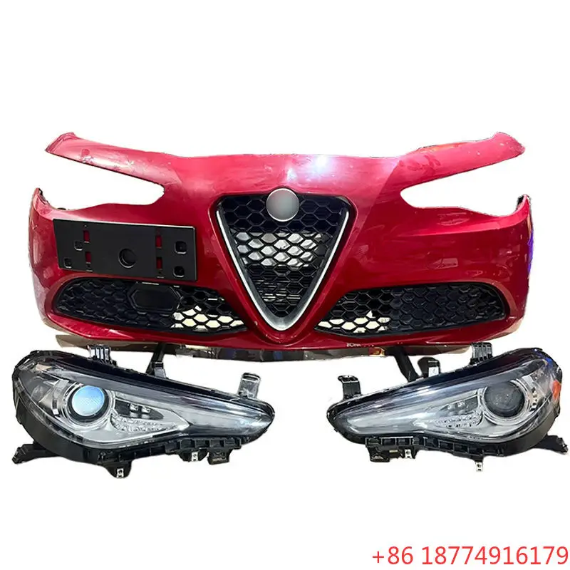 Suitable for GIulia Front Mouth Assembly Headlights Center Front Grille Front Bumper Auto Parts
Suitable for GIulia Front Mouth Assembly Headlights Center Front Grille Front Bumper Auto Parts