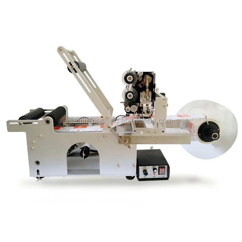 High Quality MT-50D Semi-Automatic Round Bottle/Can Labeling Machine with Hot Stamp Encoder
High Quality MT-50D Semi-Automatic Round Bottle/Can Labeling Machine with Hot Stamp Encoder