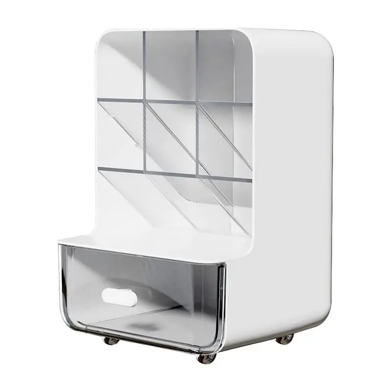 Desk Organizer with Drawers Cosmetics Storage Box Desktop Organize Pen Holder Stationary Storage Rack For Work School Home
Desk Organizer with Drawers Cosmetics Storage Box Desktop Organize Pen Holder Stationary Storage Rack For Work School Home