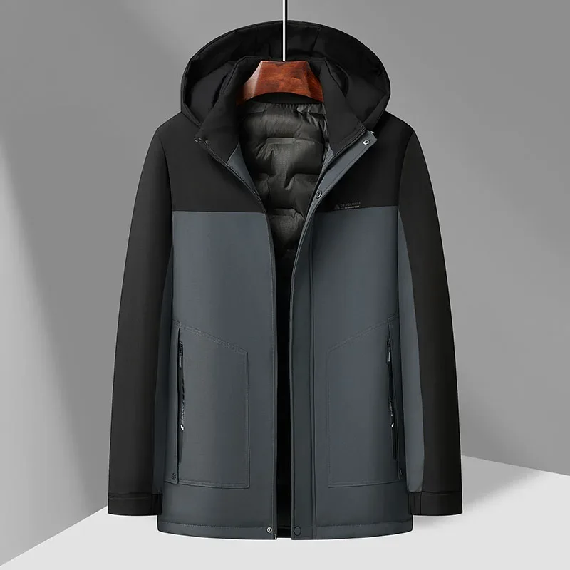 Winter Cotton Parkas Oversize 5XL Roupas Masculinas Quality Thickened Warm Comfortable Wind-Resistant Men Clothing With Hood
Winter Cotton Parkas Oversize 5XL Roupas Masculinas Quality Thickened Warm Comfortable Wind-Resistant Men Clothing With Hood