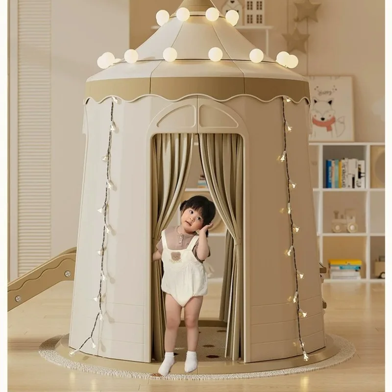 Children's slide playhouse folding, children's multi-functional baby toys
Children's slide playhouse folding, children's multi-functional baby toys