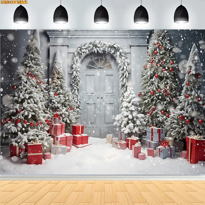 Christmas Day Wreath Family New Year Party Photography Backdrops Prop Window Living Room Xmas Tree Gift Snow Background BV-01
Christmas Day Wreath Family New Year Party Photography Backdrops Prop Window Living Room Xmas Tree Gift Snow Background BV-01