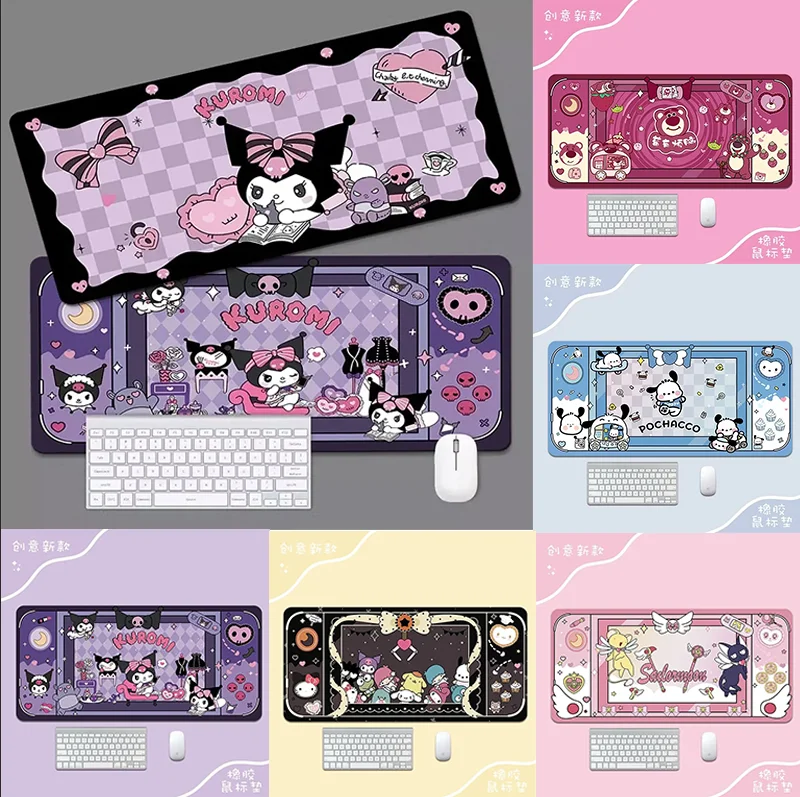 MINISO Disney Cartoon Sanrio Kuromi Lotso Around Cute Mouse Pad Large Student Office Wear-Resistant Computer Game Desk Mat Decor
MINISO Disney Cartoon Sanrio Kuromi Lotso Around Cute Mouse Pad Large Student Office Wear-Resistant Computer Game Desk Mat Decor