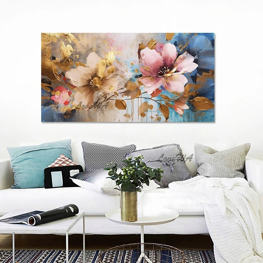Абстрактные картины, художественная картина с цветами, высококачественные произведения искусства ручной работы, безрамные, настенные украшения ресторана, дизайн холста
Абстрактные картины, художественная картина с цветами, высококачественные произведения искусства ручной работы, безрамные, настенные украшения ресторана, дизайн холста